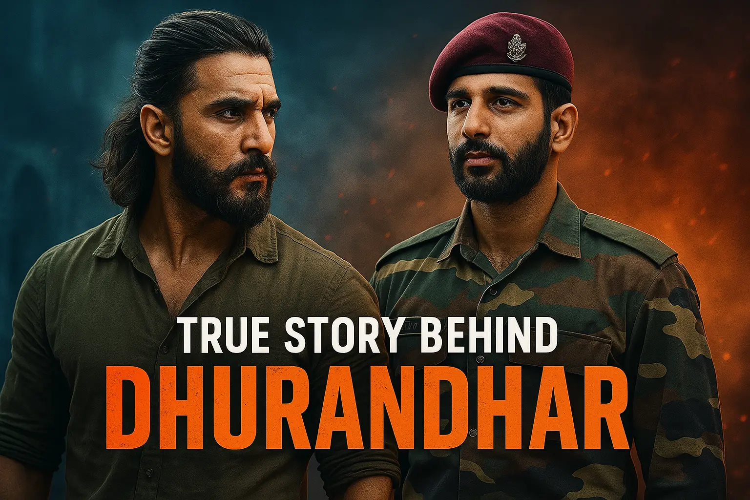 Major Mohit Sharma as a Dhurandhar