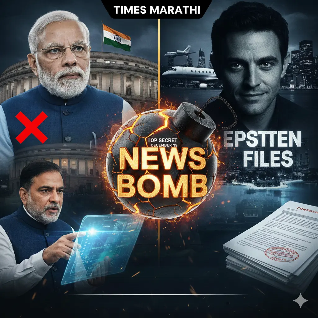 पृथ्वीराज चव्हाण यांनी १९ डिसेंबरला एप्स्टीन फाइल्समुळे मोदी सरकारला धक्का बसणार असल्याचा दावा केला आहे. मराठी पंतप्रधान होणार का? वाचा सविस्तर विश्लेषण.