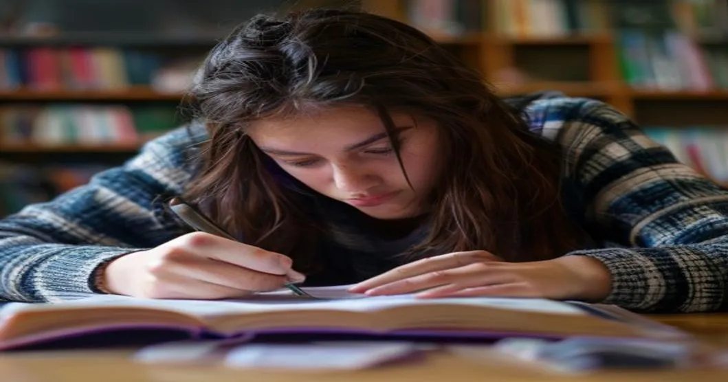 विद्यार्थ्याने अभ्यासावर लक्ष केंद्रित केले